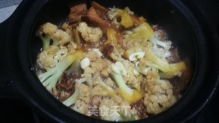 砂锅花菜的做法步骤：7