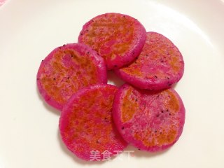 ♥️火龙果山药糯米饼的做法步骤：11