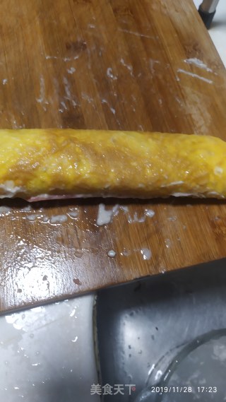 蛋皮培根卷的做法步骤：5