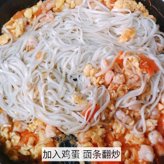 虾油炒面的做法步骤：7