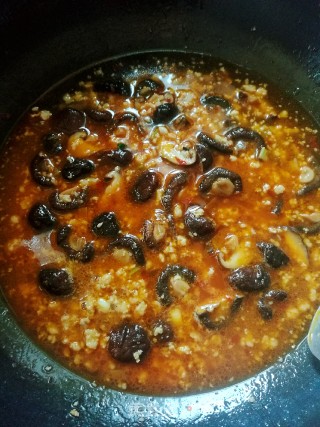 肉末双菇豆腐煲的做法步骤：14