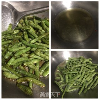 蒜香豆角的做法步骤：3