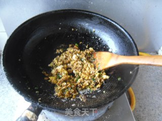 鸡蛋酱炒饭的做法步骤：7