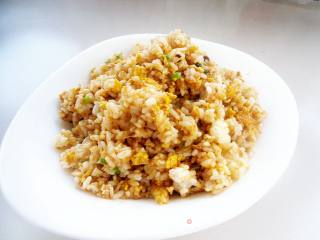 鸡蛋酱炒饭的做法步骤：10