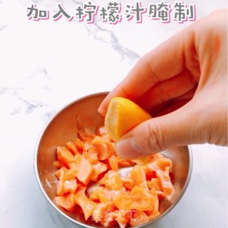 好吃不上火的三文鱼鸡蛋蒸糕的做法步骤：4