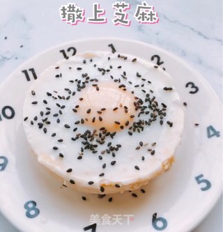 好吃不上火的三文鱼鸡蛋蒸糕的做法步骤：10