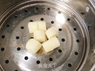 宝宝辅食蛋黄山药泥的做法步骤：3
