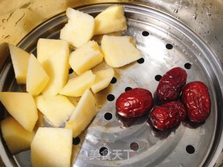 宝宝辅食苹果红枣泥的做法步骤：3