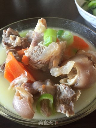 淮山胡萝卜羊肉汤的做法步骤：11