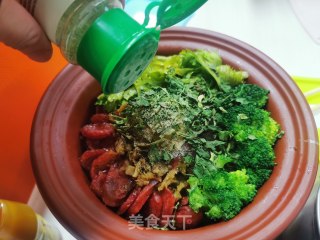 办公室简易煲仔饭的做法步骤：7