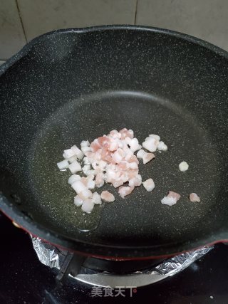 香芹炒干虾仁的做法步骤：6
