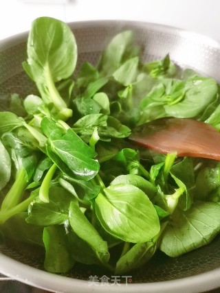 素炒小青菜的做法步骤：5