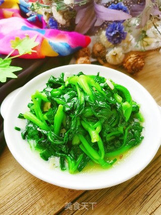 素炒小青菜的做法步骤：9