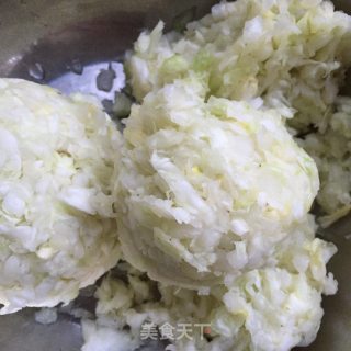 白菜鲜肉包的做法步骤：3