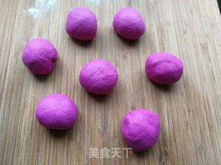 生煎火龙果玫瑰花的做法步骤：5