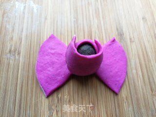 生煎火龙果玫瑰花的做法步骤：9