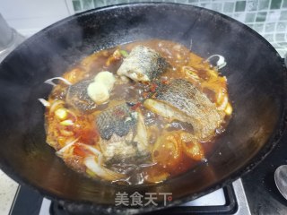 红烧黑鱼段的做法步骤：11