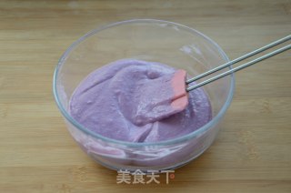 大米紫薯华夫饼的做法步骤：4