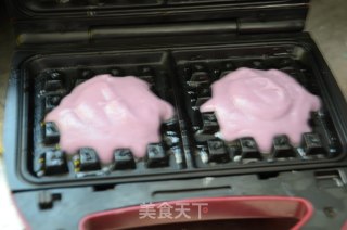 大米紫薯华夫饼的做法步骤：5