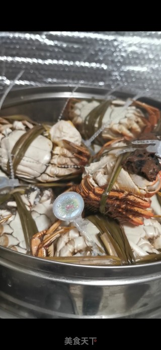 蟹粉炒饭的做法步骤：1