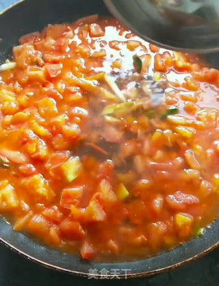 圆豆腐烩菜的做法步骤：5