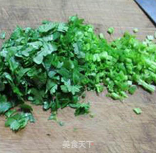 香芹鸡蛋馅盒子的做法步骤：6