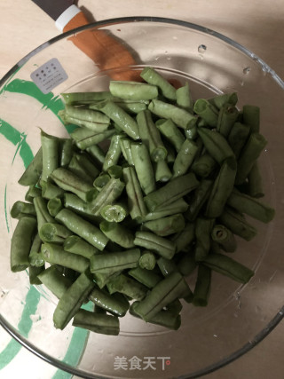 河南老家豆角焖面的做法步骤：1
