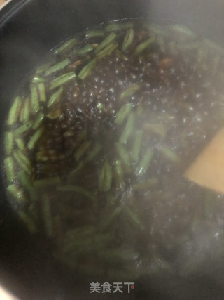河南老家豆角焖面的做法步骤：5