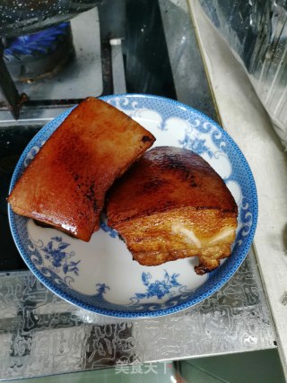 梅菜扣肉的做法步骤：9