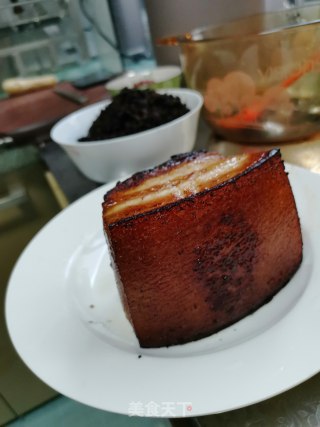梅菜扣肉的做法步骤：10