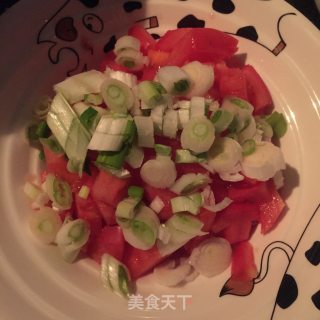 番茄鸡蛋泡饭的做法步骤：3