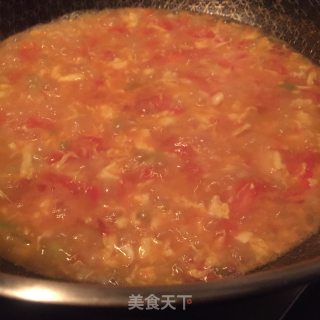 番茄鸡蛋泡饭的做法步骤：8