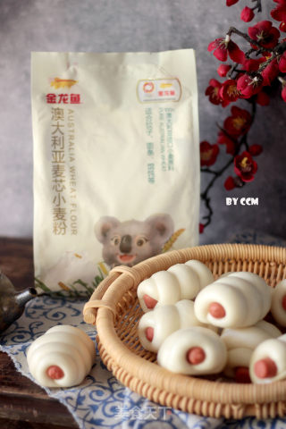 包子店人气早点---肠仔馒头的做法步骤：13