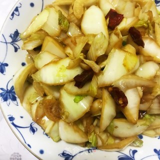 醋溜白菜的做法步骤：4