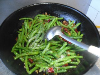 肉末煸炒四季豆的做法步骤：11