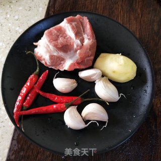 肉末炒辣菜的做法步骤：2