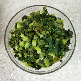 肉末炒辣菜的做法步骤：3