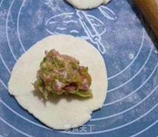 青萝卜猪肉馅馅饼的做法步骤：9