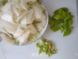 大白菜溜猪肝的做法步骤：2
