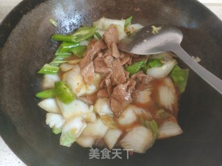 大白菜溜猪肝的做法步骤：8