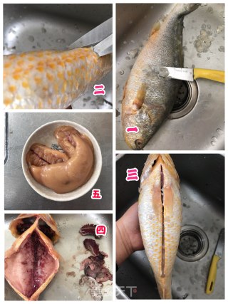 红烧黄花鱼的做法步骤：1