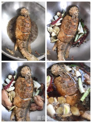 红烧黄花鱼的做法步骤：4