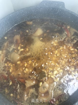 烧出爱情的黄豆猪蹄的做法步骤：7