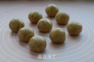 莜面芝麻桃酥的做法步骤：4