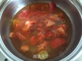 蕃茄牛肉汤的做法步骤：7