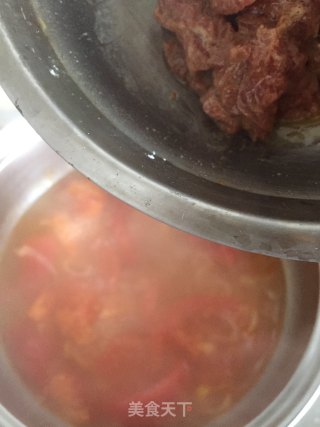 蕃茄牛肉汤的做法步骤：8