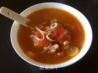 蕃茄牛肉汤的做法步骤：10