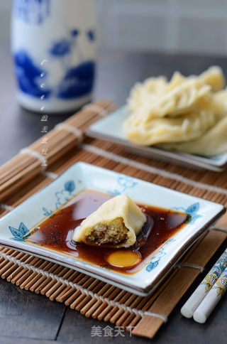 包菜饺子的做法步骤：6