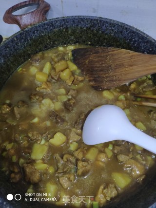 咖喱鸡肉饭的做法步骤：10