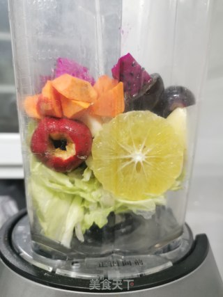 蔬果汁的做法步骤：2